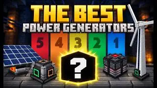 What are the BEST Power Generators in Modded Minecraft? | Mod Labs