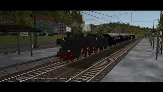 MSTS OpenRails DR BR38 1182  Donnerbüchsen von Rolandsbogen nach Remagen