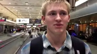 Zac Taylor Racing dinner in the airport and now off to the plane