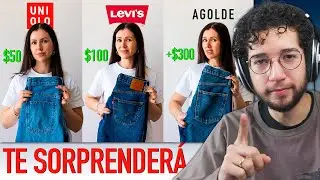 JEANS BARATOS vs CAROS ($50 USD vs $100 USD vs +$300 USD) ¿Cuál DEBERÍAS COMPRAR? | Reacción 