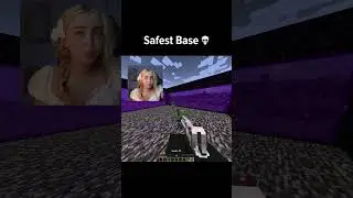 The SAFEST Base 💀💀#minecraft