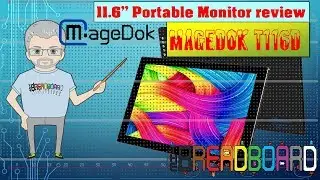 Обзор экрана Magedok T116D с разрешением 1080 x 1920 и 10-точечным сенсорным экраном