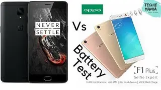 OnePlus 3T Vs Oppo F1 Plus | Dash Charge Vs VOOC Charge | Battery Charging Speed Test |