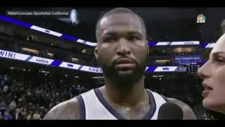 DeMarcus Cousins ERUPTS In Interview!!