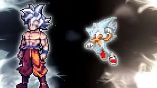 Goku Perfect MUI V2 OP VS Sonic Chaos V4 JVL OP(All Form) in Jump Force Mugen