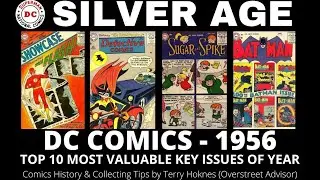 SILVER AGE DC Comics 1956 Top 10 Most Valuable key issues comic book investing Showcase 4 Flash