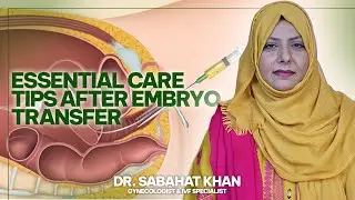Tips To Take Care Of Youself After Frozen Embryo Transfer (IVF) | Dr. Sabahat Khan | IVF Specialist