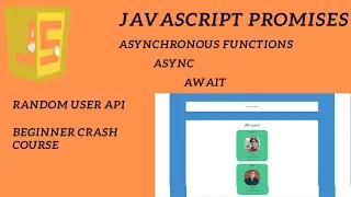 async and await JavaScript || Fetch API