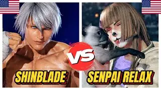 Tekken 8 ▰ SHINBLADE (#5 Ranked Steve) Vs SENPAI RELAX (Lili) ▰ Ranked Matches!