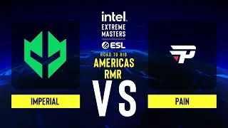 Imperial vs. paiN - Map 2 [Overpass] - IEM Road to Rio 2022 Americas RMR
