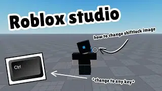 How to make ctrl shiftlock in roblox studio