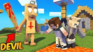 😂 I Become EVIL Tung Tung Sahur To Troll My Friends in Minecraft...