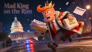 Безумный король в бегах &ndash; второй срок Трампа полностью рухнул (сатирическая пародия на песню)