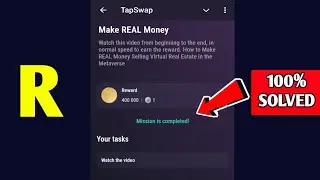 Make REAL Money | Tapswap Code | How to Make REAL Money Selling Virtual Real Estate in the Metaverse