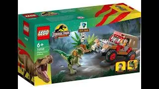 LEGO Dilophosaurus Ambush 76958 JURASSIC PARK