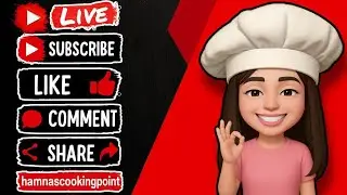 hamna's cooking point is live! assalam o alikum everyone burgr fries tej bro ki bateen🥰