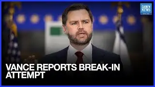 US Vice President Vance Says &ldquo;Crazy Person&rdquo; Tried to Break Into Home | Dawn News English