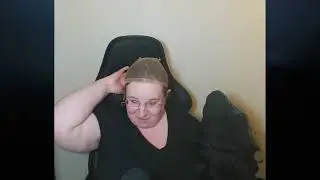 Trying on new wigs