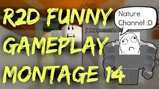 Roblox | R2D | Funny Moments 14 - Sad Tank, Bat vs Van!