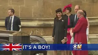 It's A Boy! Prince William And Duchess Kate Welcome New Baby