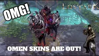 LOST ARK | NEW Omen skins are out! THEY ARE AMAZING!