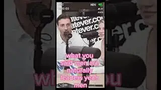 MEN ARE NATURALLY LEADERS! @whatever @whatever2ND #men #leaders #feminist #whatever #shortsfeed