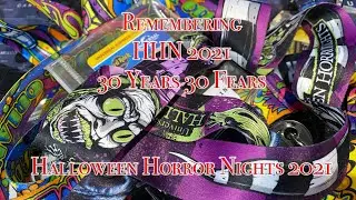 HHN 2021 30 Years 30 Fears - Remembering Halloween Horror Nights 2021