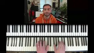 Exercice de coordination et de visualisation au piano