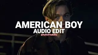american boy (frank ocean shibuya chanel remix) - estelle ft. kanye west [edit audio]