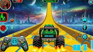 Flying Truck Racing Game: Sky-High Stunts! 🚗 For Toddlers#truckgame