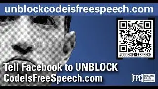 Tell Facebook to Unblock CodeIsFreeSpeech.com