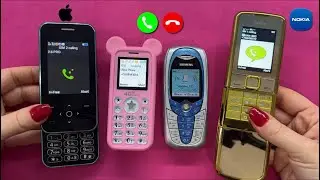 Outgoing & Incoming Call on Nokia 8800 Vs i18pro / Siemens C65 Vs Hello Kitty hone