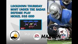 MADDEN 20 LOCK DOWN THURSDAY #14- NICKEL 335 ODD - CROSS FIRE BLITZ DEFENSE