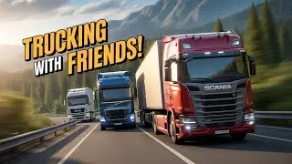 🚛 ETS2 Multiplayer Live | Trucking Across Europe with Friends!
