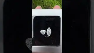 AJ0542 - Heart Cut & Marquise Cut Lab Grown Diamond