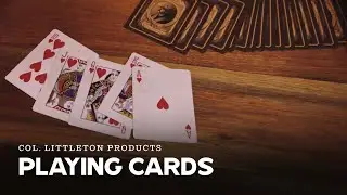 Colonel's Vintage-Inspired Playing Cards