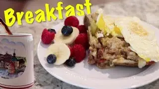 Hungry Man - Twice Baked Breakfast Potatoes
