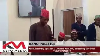 Kano Assembly Speaker, 21 Others Join APC, Bolstering Governor Yusuf's Defection