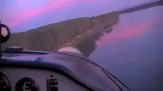 volo a bassa quota sul po