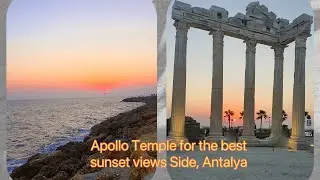 Walkthrough Apollo temple town side | Antalya | Turkey a best tourist point