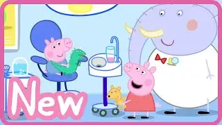 Peppa Pig 🦷 At The Dentist! Say &ldquo;Ahhh&rdquo; | Best Cartoons for Babies