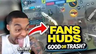 Reacting to Fans HUDs… Some of These Are INSANE 🤯 (CODM)