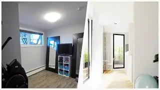 75 Laminate Floor And Brown Floor Home Gym Design Ideas You'll Love ⭐️