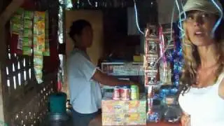 After BLOODY COCK FIGHT we visit local 7-11 store; Amed, East Bali