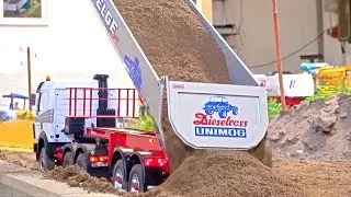 Awesome Rc Truck moments at Stonebreaker-Area! Man!Arocs!Scania