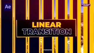 Perfect LINEAR Transition for Your Intros | After Effects Tutorial (MUST WATCH)