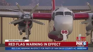 Ramona residents brace for strong winds amid another Red Flag Warning