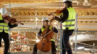 Quartet Berlin-Tokyo |  m&ouml;ge 2019 durch die Decke gehen @Tonhalle Baustelle Z&uuml;rich