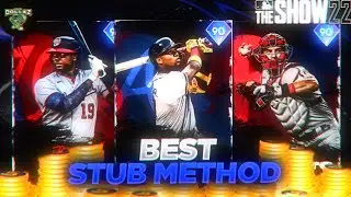 *NEW* Best STUB METHOD IN MLB THE SHOW 22- HOW TO FLIP FOR STUBS+INVEST FOR STUBS NO MONEY SPENT
