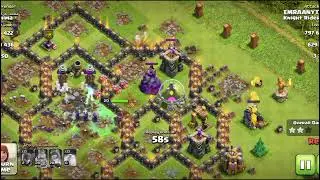 coc th 9 witch dstru attack 21 February 2025 #emraangaming
